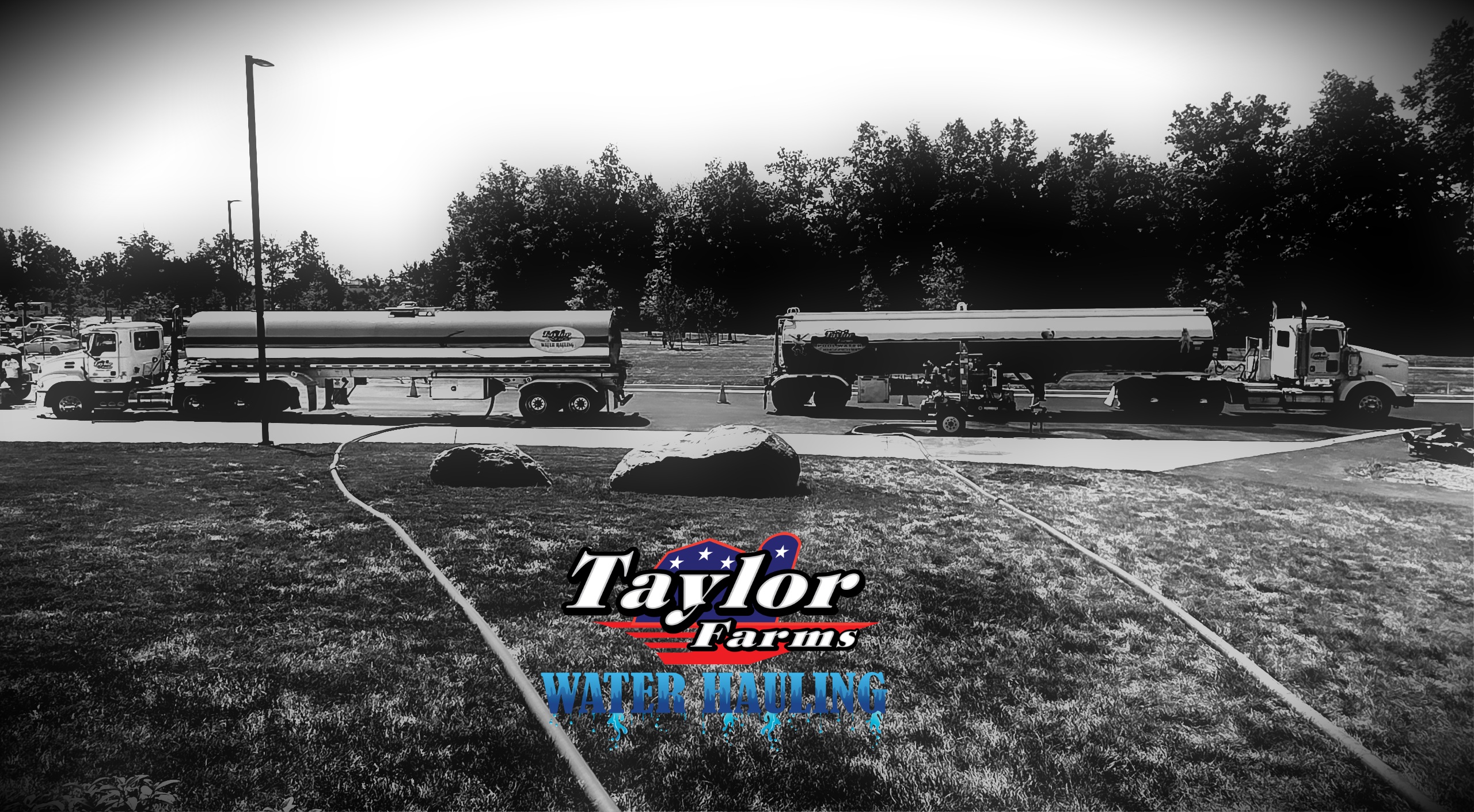 emergency water tanker supplying water