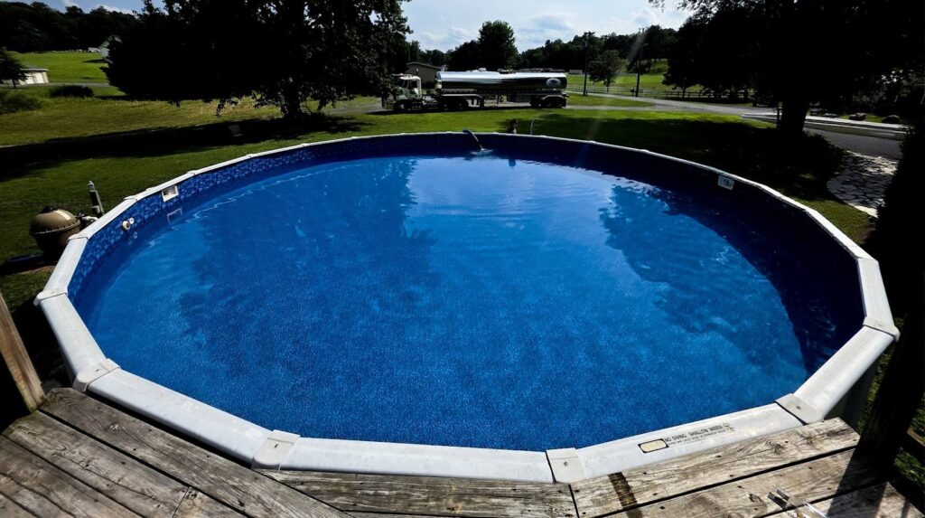 above ground pool - water quality for swimming pools